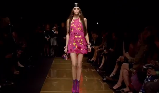 Versace for H&M's 2012 runway show