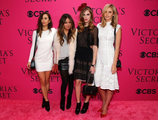 Victoria's Secret pink carpet