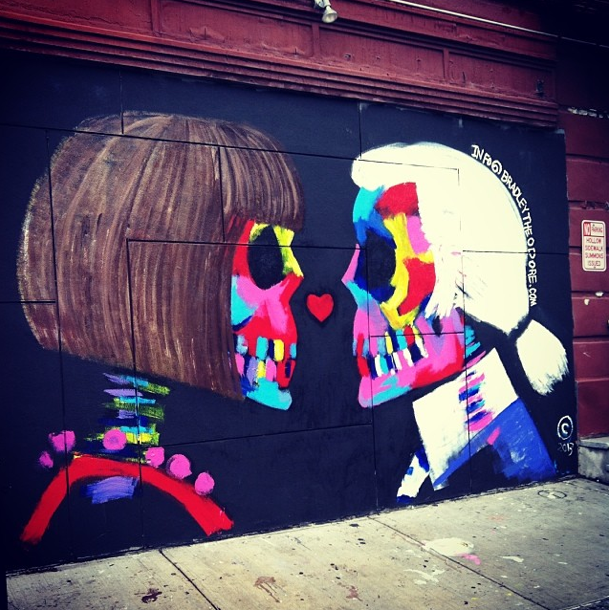 anna wintour karl lagerfeld