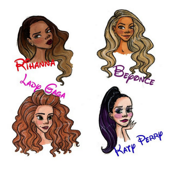 Disney Pop Star Head shots