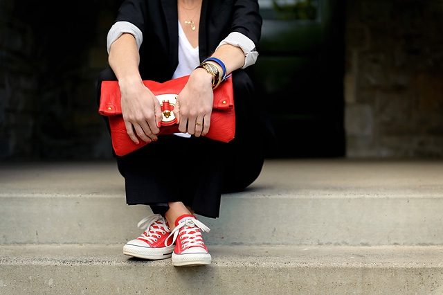 colored converse sneakers red pink yellow green