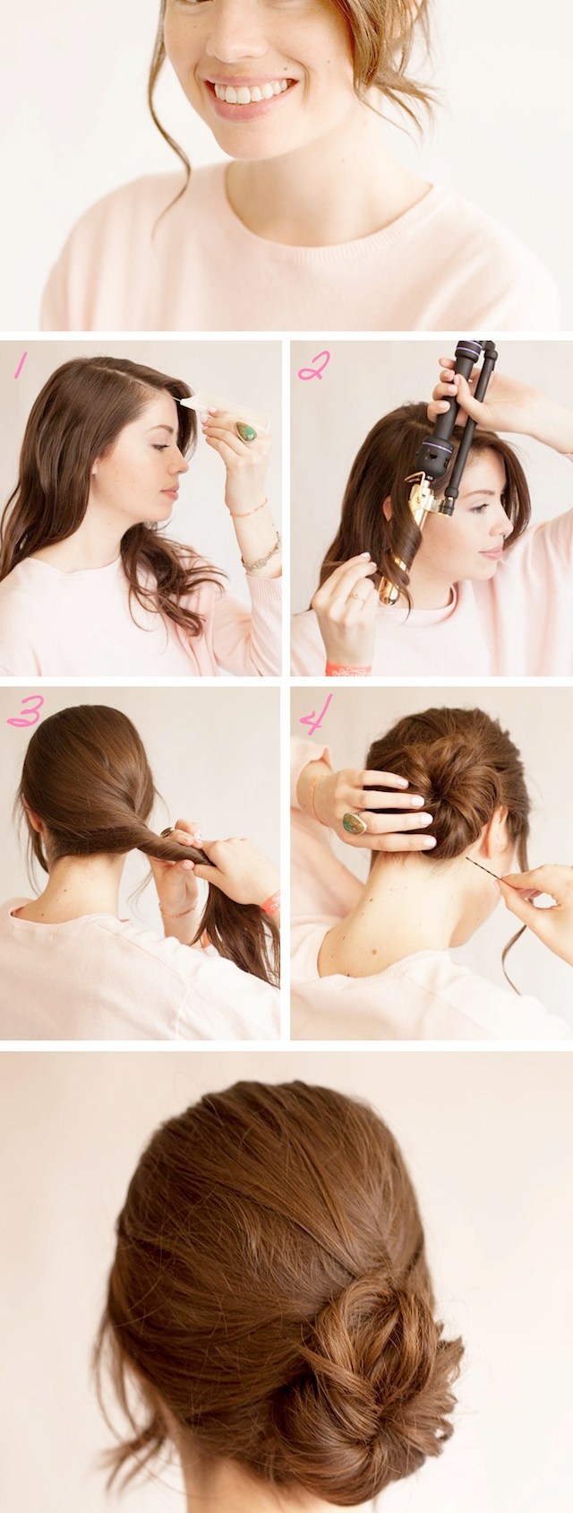 Learn How to Do This Messy Chignon All By Yourself