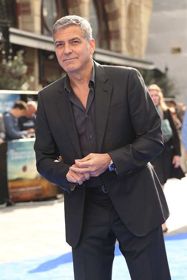 Tomorrowland UK film premiere - Arrivals Featuring: George Clooney Where: London, United Kingdom When: 17 May 2015 Credit: Lia Toby/WENN.com