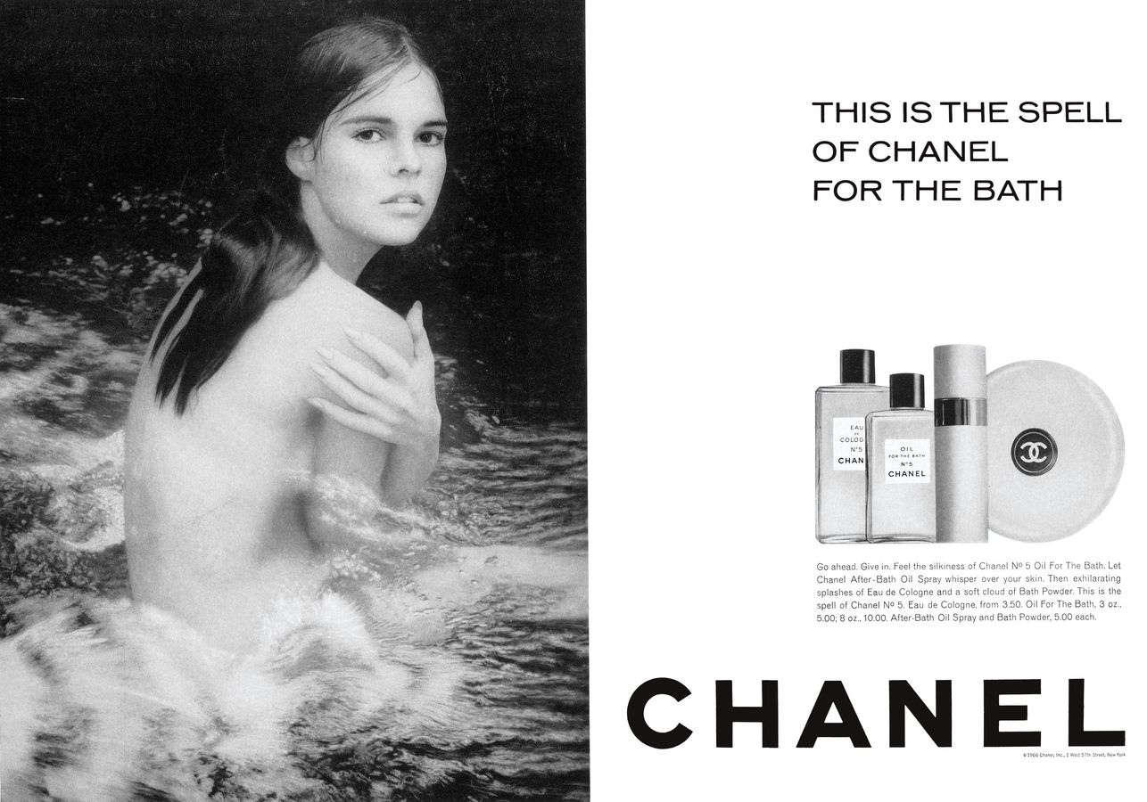 ali mcgraw chanel no 5 1966