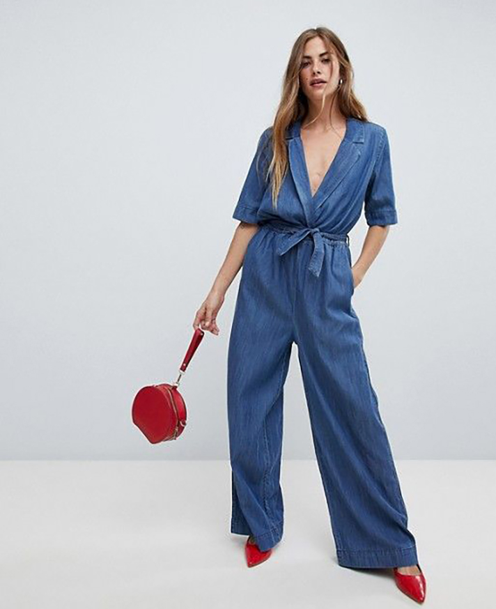 STYLECASTER | Denim Jumpsuits Are a Delightful Addition to Any Summer Wardrobe