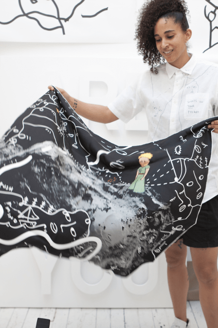 Slow Factory's Le Petit Prince collaboration with artist Shantell Martin