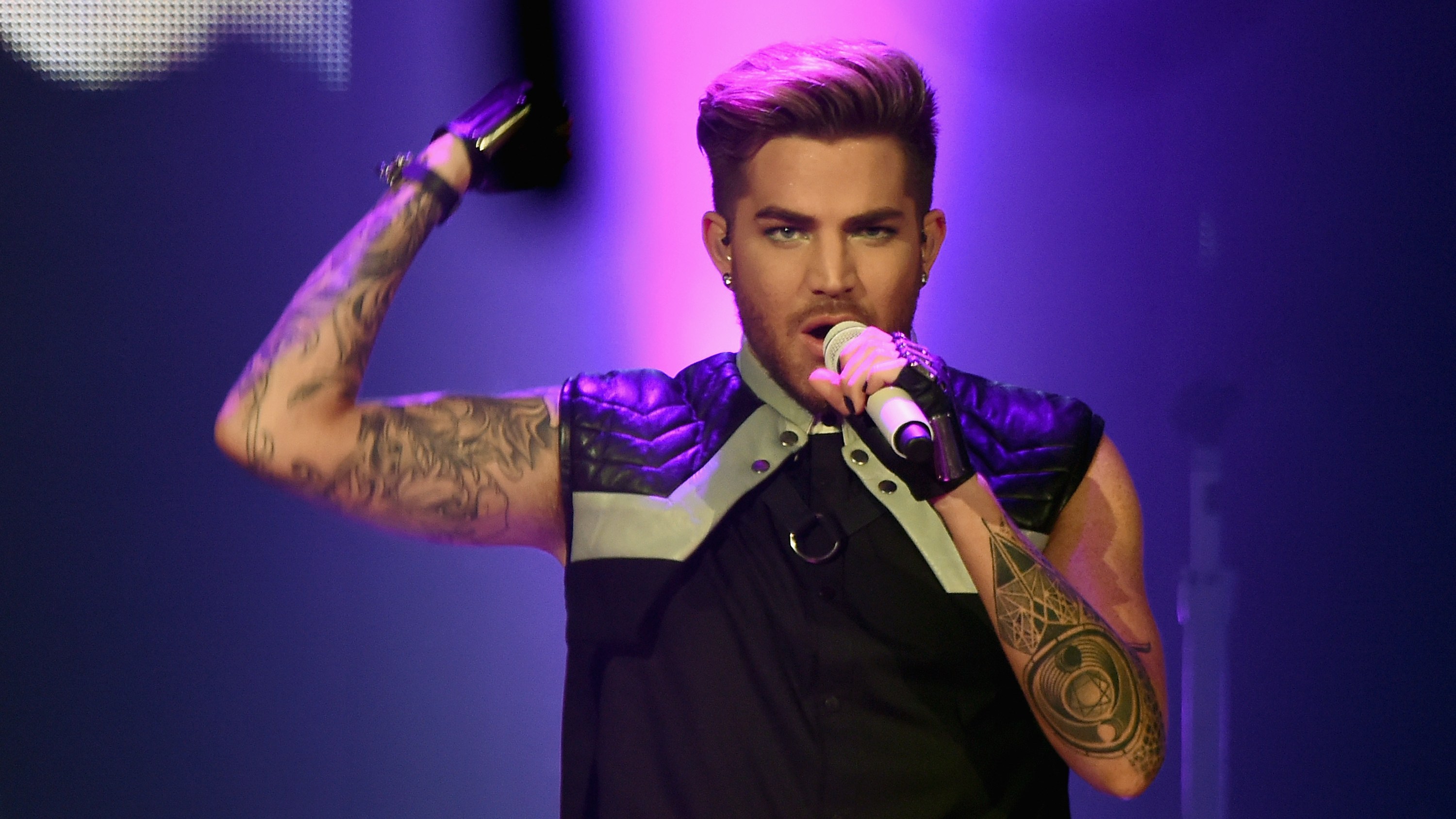Watch Adam Lambert Slay His New Song 'Welcome to the Show' on 'American Idol'