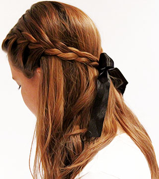 5 Ways Wear Black Hair Ribbon