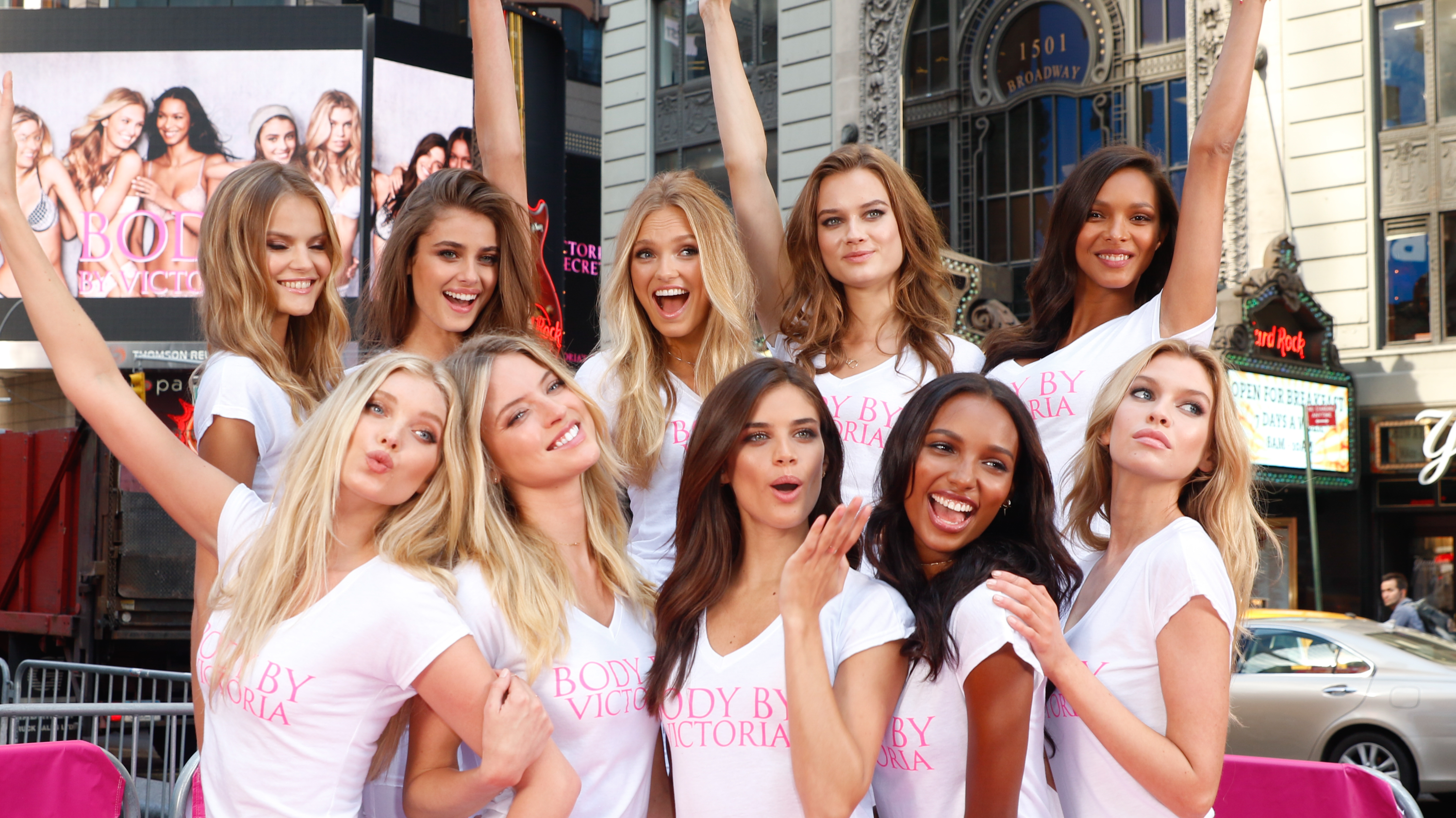 Victoria's Secret Models Dance to Justin Timberlake in Lingerie