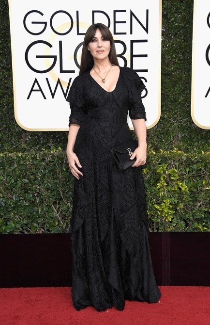 golden globe awards 2017 monica bellucci