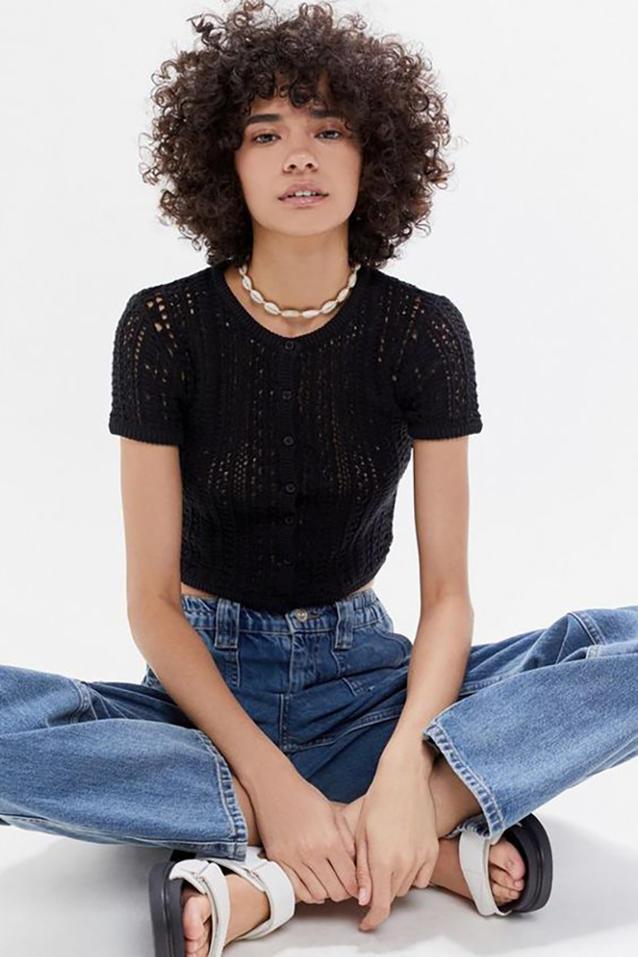 STYLECASTER | Summer Sweaters to Shop, Because Warm-Weather Coziness Is Definitely a Thing