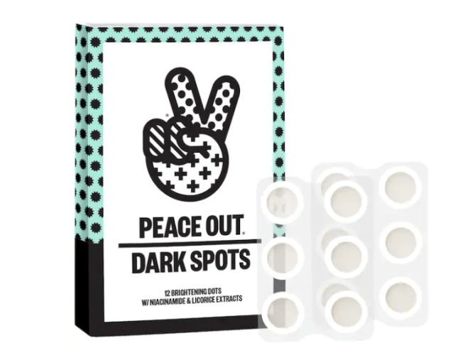 peace out dark spots