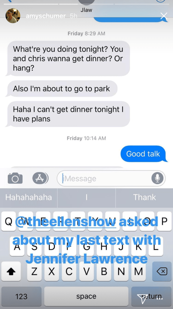 Amy Schumer and Jennifer Lawrence