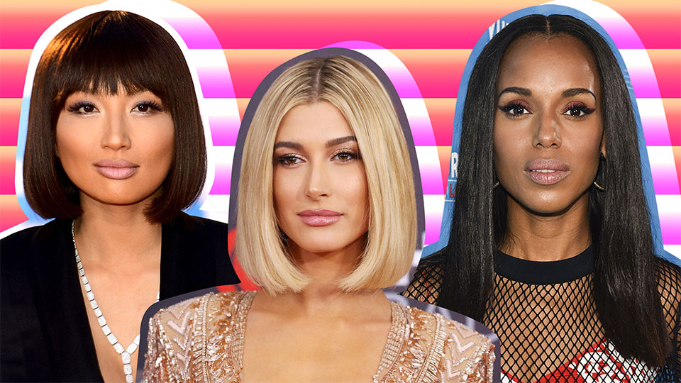 Celebrity Blunt Cuts