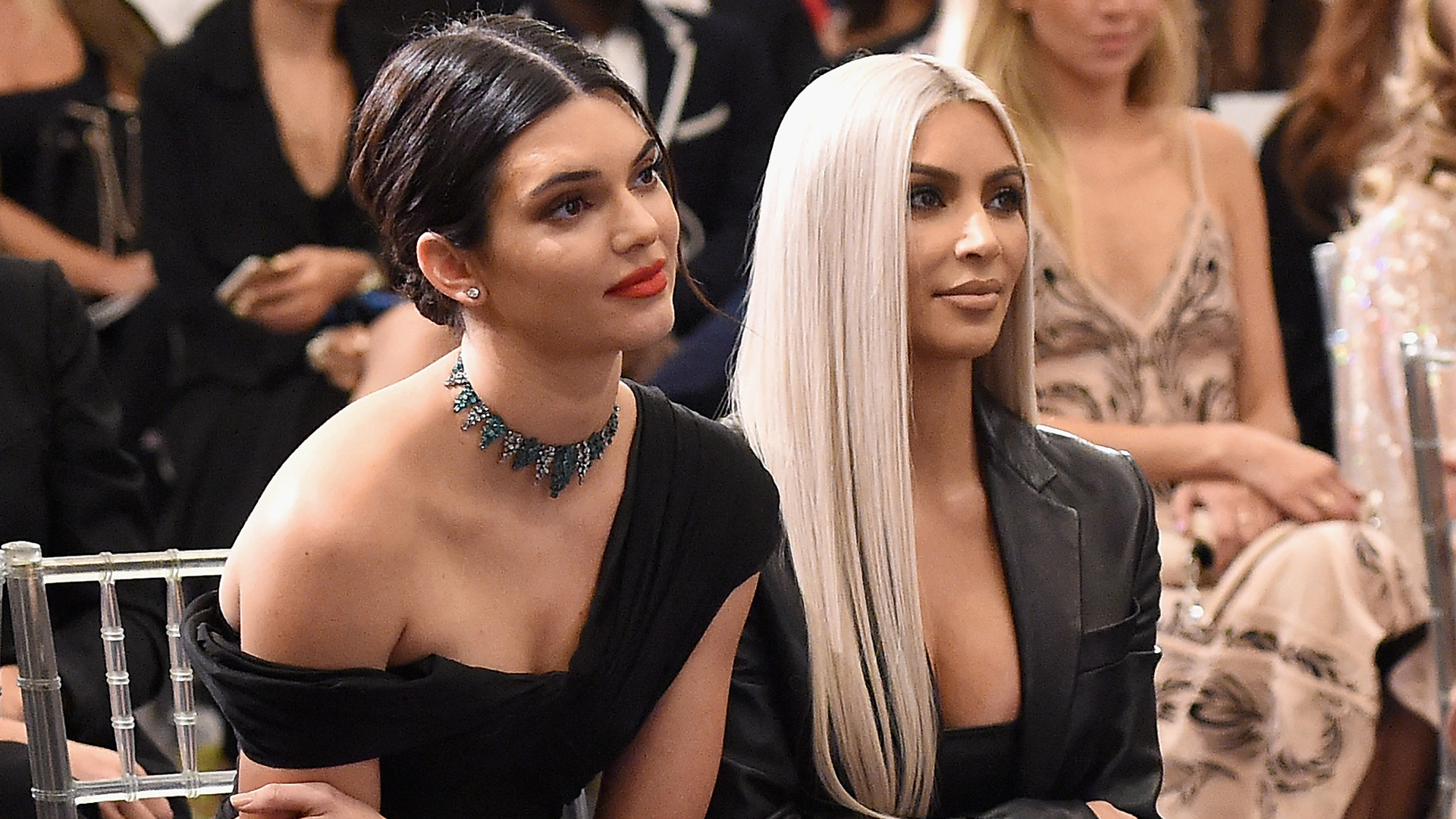 Kendall Jenner and Kim Kardashian