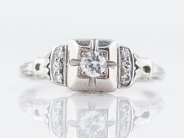 STYLECASTER | 57 Art Deco Engagement Rings So Stunning They Belong in Museums