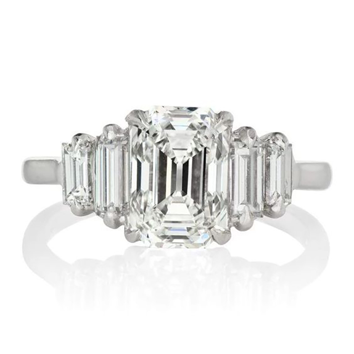 STYLECASTER | 57 Art Deco Engagement Rings So Stunning They Belong in Museums