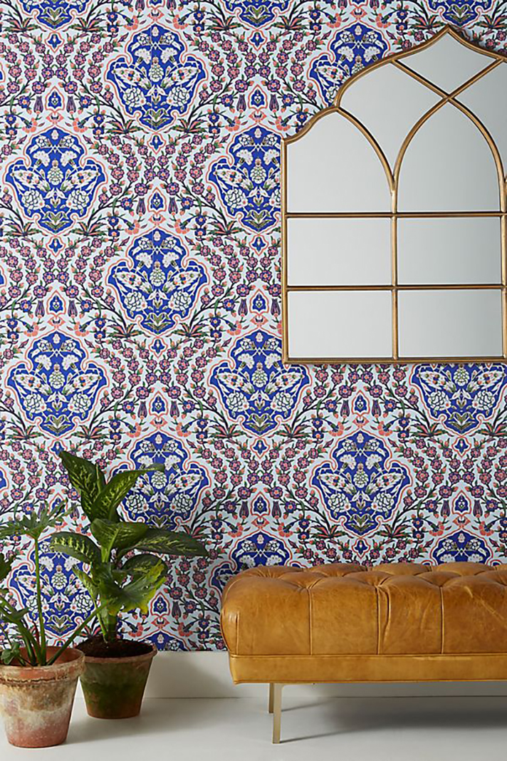STYLECASTER | 2019 Wants You to Fill Your Home with Bold Print Wallpaper