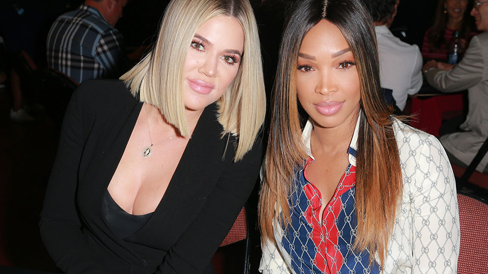 Khloe Kardashian and Malika Haqq.