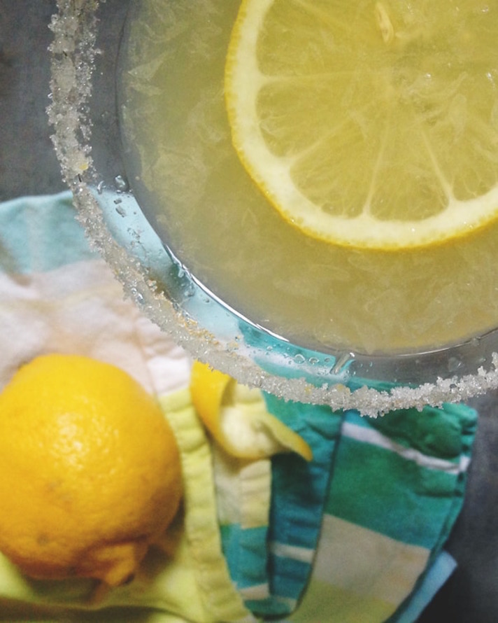 STYLECASTER | 11 Champagne Punch Recipes That'll Make Any Party More Fun | Meyer Lemon Drop Champagne Punch