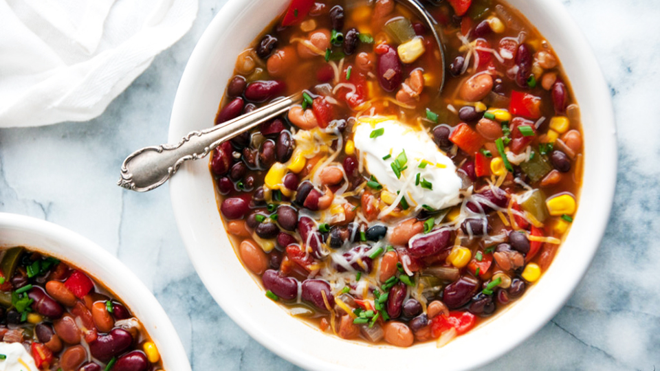 STYLECASTER | 12 Vegetarian Slow-Cooker Soups and Stews That'll Get You Through the Season