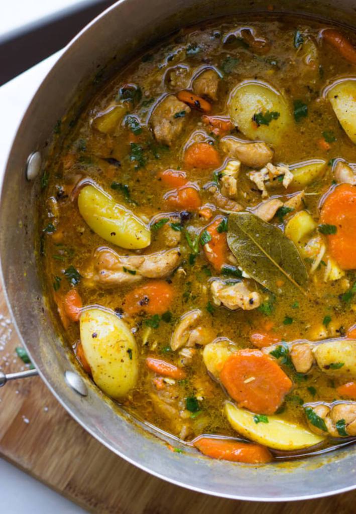 One-pot chicken stew
