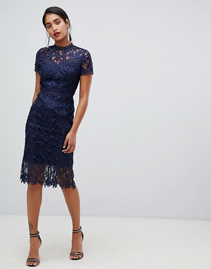 STYLECASTER | It's Pretty Much Impossible to Go Wrong with Lace Bridesmaid Dresses