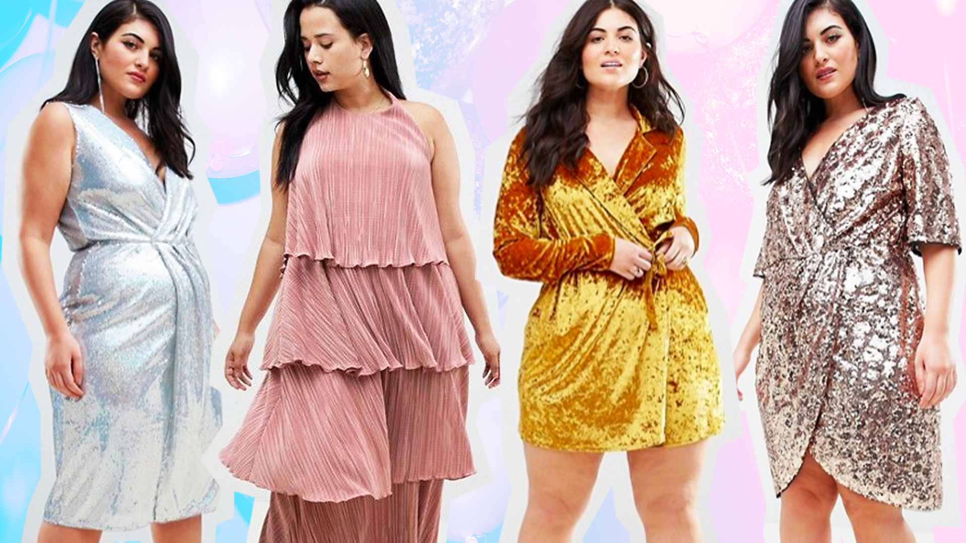 Cute Plus-Size Party Dresses to Score on Sale