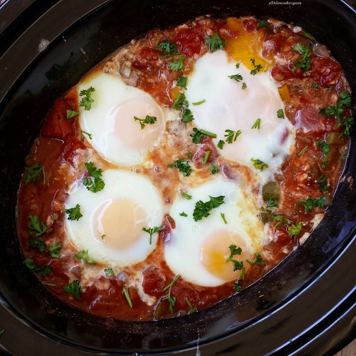 STYLECASTER | 17 Slow-Cooker Breakfasts to Simplify Your Mornings | Shakshuka