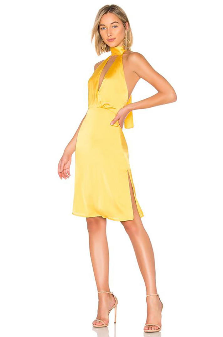 STYLECASTER | Yellow Bridesmaid Dresses Are Statement-Making Without Looking Over-the-Top