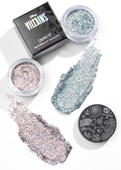 colourpop disney villans glitter stylecaster