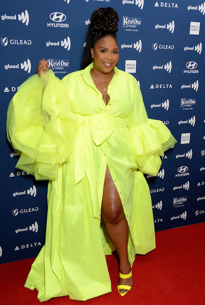 Lizzo at the GLAAD Media Awards