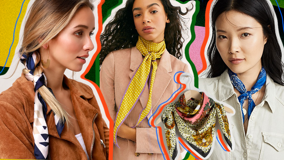 Spring Scarves Are a Thing—& They're Cute