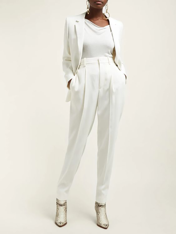 STYLECASTER | Bridal Power Suits Fit for Any City Hall Wedding