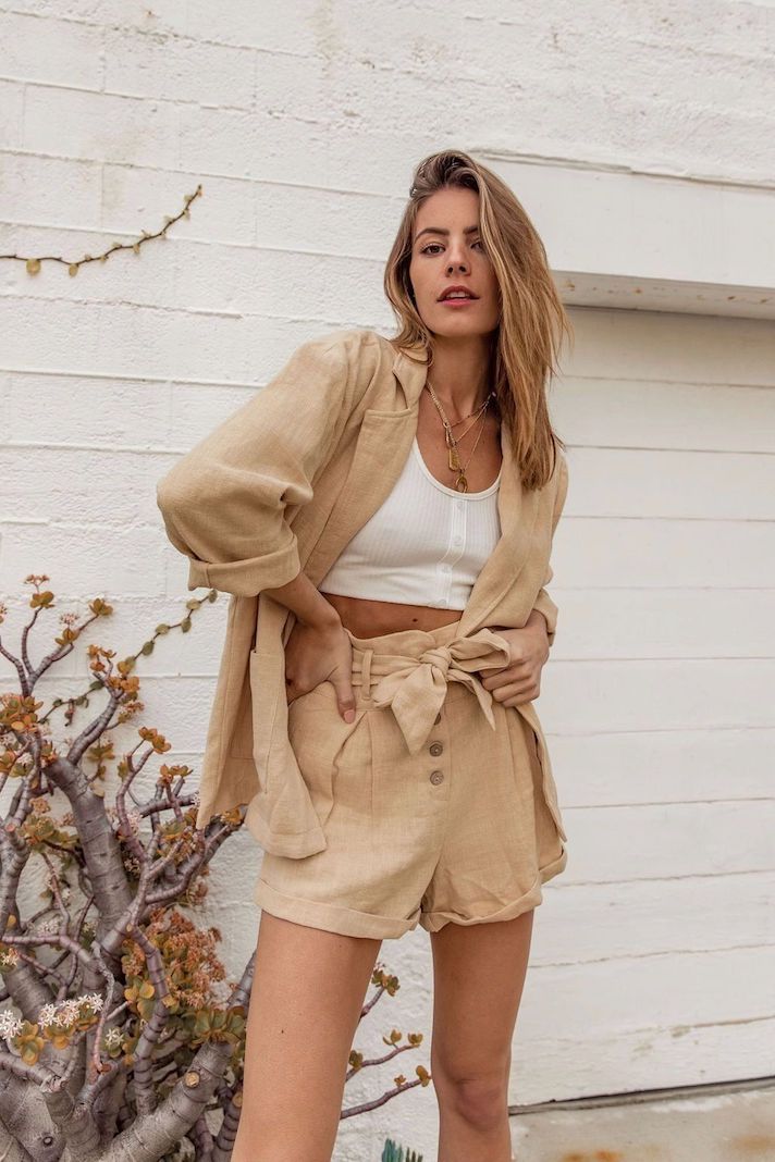 STYLECASTER | 29 Outfits Worth of Proof That Blazers and Shorts Aren't Mutually Exclusive