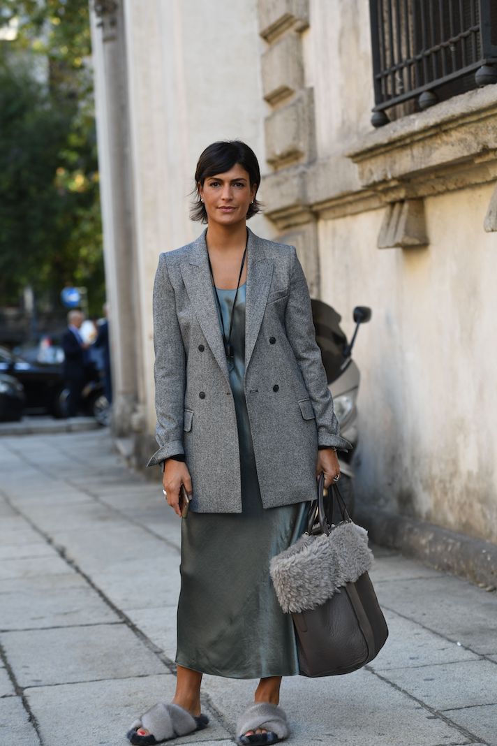 STYLECASTER | Anything-but-Average Ways to Wear a Slinky Slip Dress