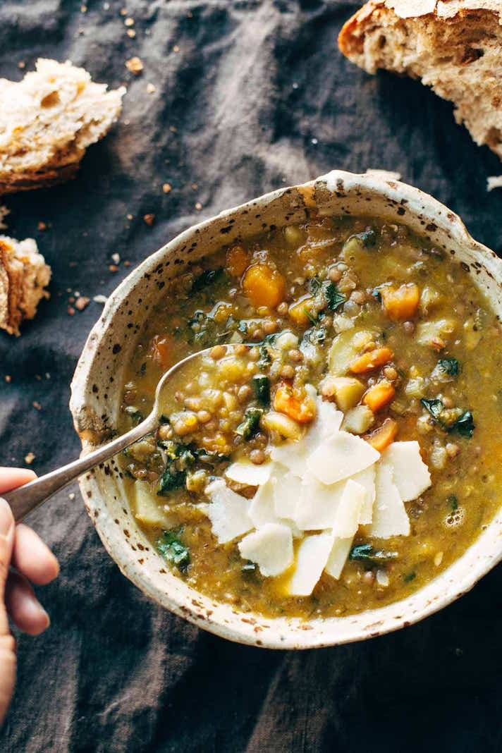 STYLECASTER | 16 Post-Workout Slow-Cooker Recipes That'll Make You Feel Great | Lentil Soup