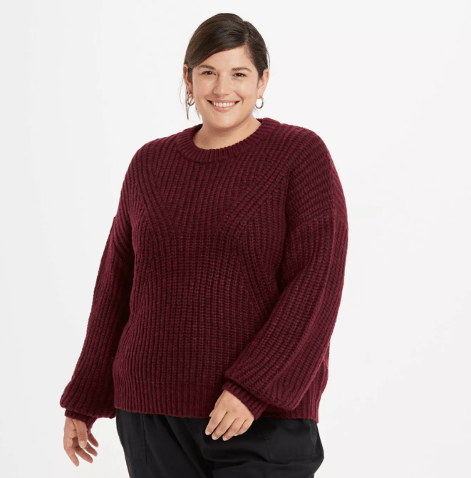 STYLECASTER | Plus Size Sweaters