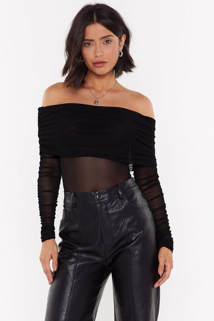 STYLECASTER | 57 Long-Sleeve Going-Out Tops to Add to Your Night-Out Wardrobe, Stat