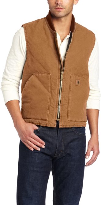 STYLECASTER | Men's Fashion Trends 2020 | brown vest