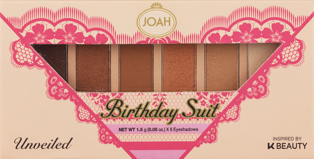 JOAH Birthday Suit: Eyeshadow Palette