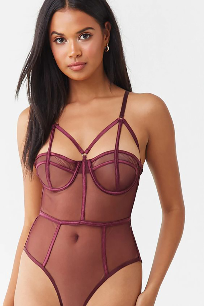 STYLECASTER | Shiny, Sparkly Lingerie Is the Sexiest Way to Ring in the Holidays