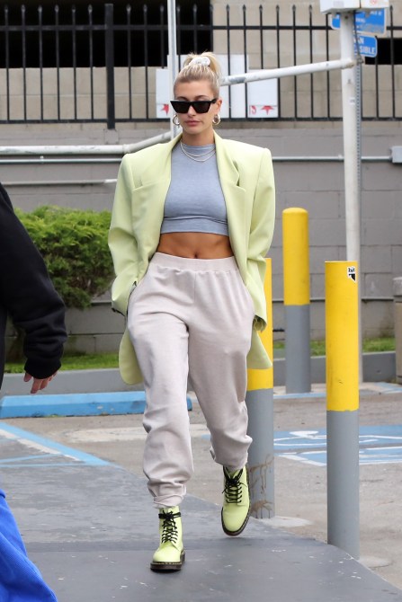 STYLECASTER | Hailey Bieber Street Style Blazers