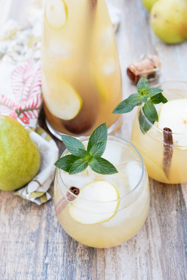 STYLECASTER | vodka cocktails | ginger pear cocktail
