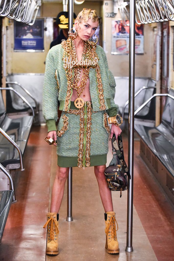 STYLECASTER | Moschino Pre-Fall 2020 Runway