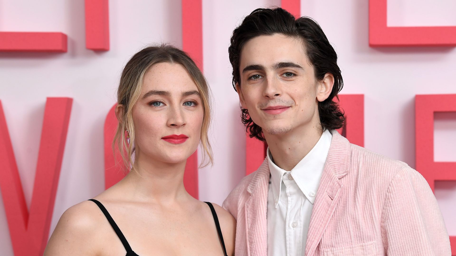 Timothee Chalamet and Saoirse Ronan