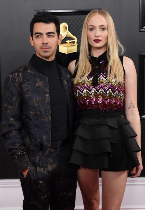 Joe Jonas & Sophie Turner Grammys 2020