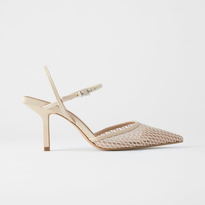 zara spring 2020 mesh heels