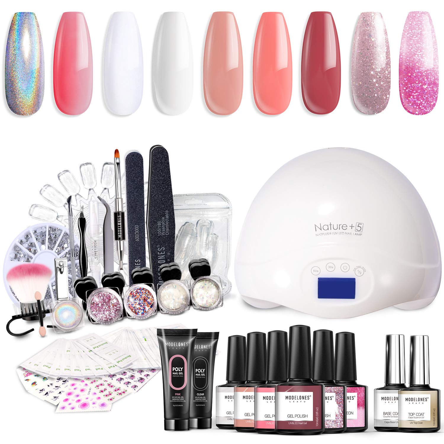 Modelones-Gel-nail-polish-starter-kit-amazon