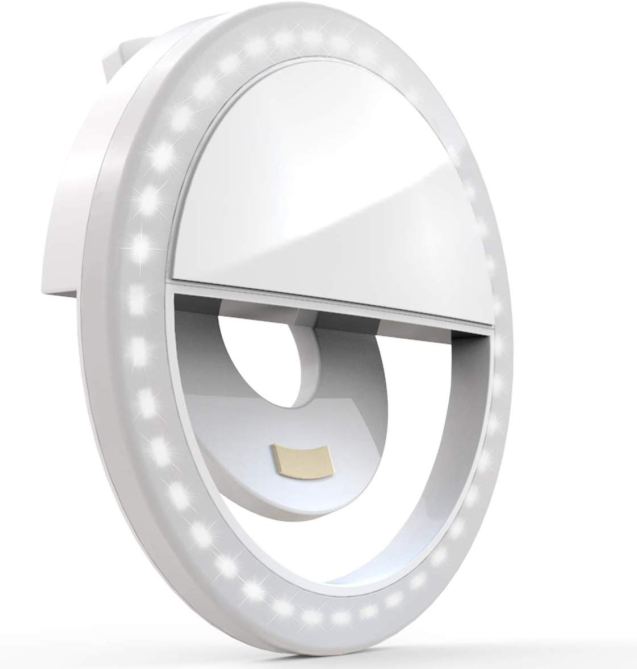 STYLECASTER | clip on selfie ring light Leo April horoscope 2020